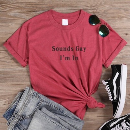 Tricou de damă cu imprimeu amuzant B160