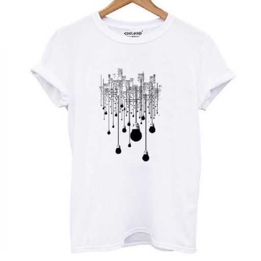 Tricou de damă cu imprimeu B171