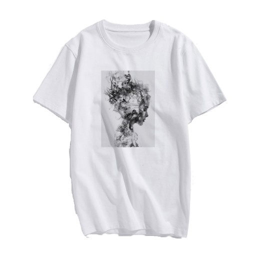 Tricou de damă cu imprimeu B338