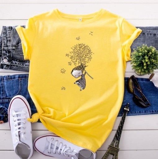 Tricou de damă cu imprimeu B355