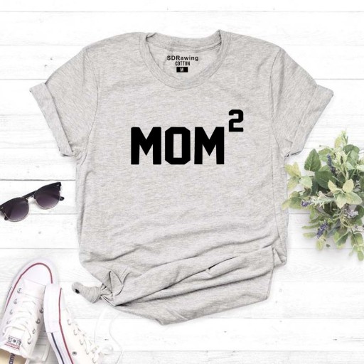 Tricou de dama cu imprimeu Mom