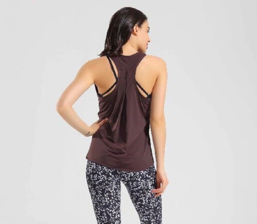 Tricou de damă cu spate decupat B230