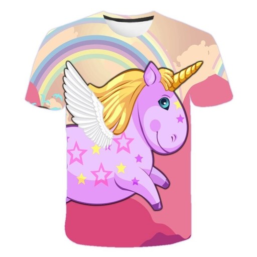 Tricou de fată cu unicorn B1521
