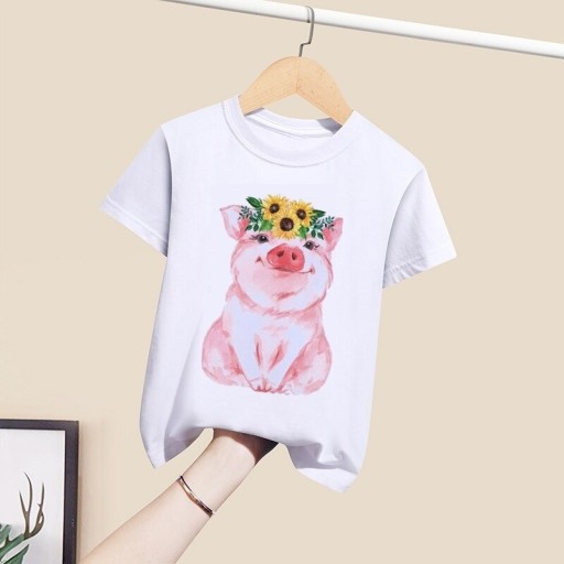 Tricou fetita cu animal B1612