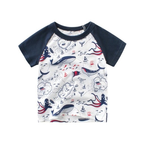 Tricou pentru copii cu animal B1533