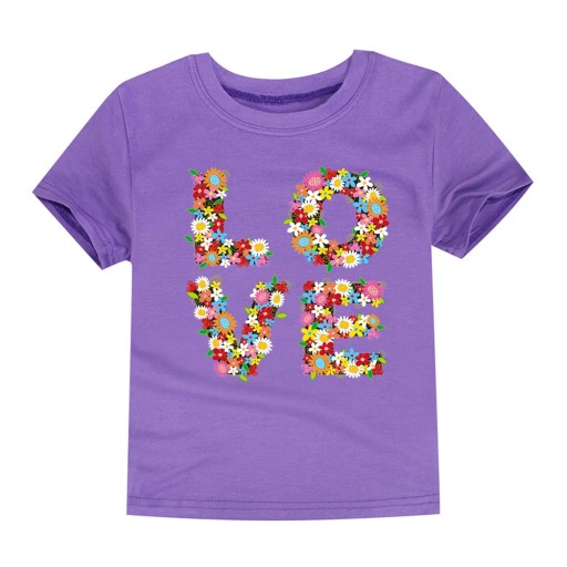 Tricou pentru fete LOVE J3289