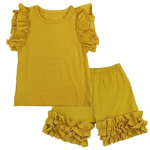 Tricou și pantaloni scurți pentru fete L1445