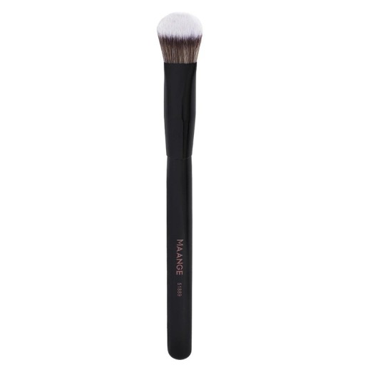 Trojúhelníkový štětec na make-up 14,9 cm Plastový štětec s jemnými syntetickými vlákny Krycí štětec na korektor a tekutý make-up pod oči