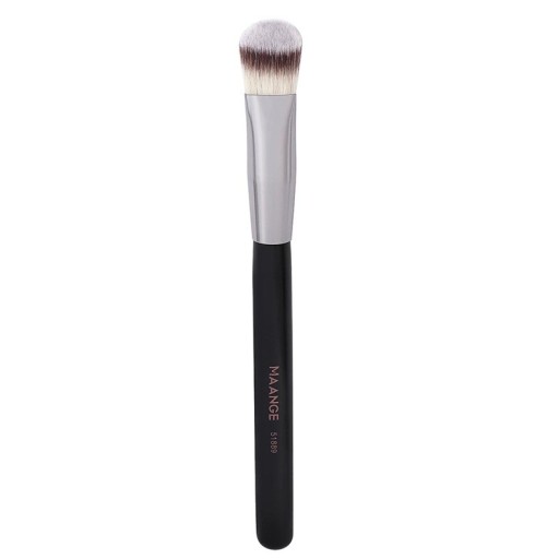 Trojúhelníkový štětec na make-up 14,9 cm Plastový štětec s jemnými syntetickými vlákny Krycí štětec na korektor a tekutý make-up pod oči