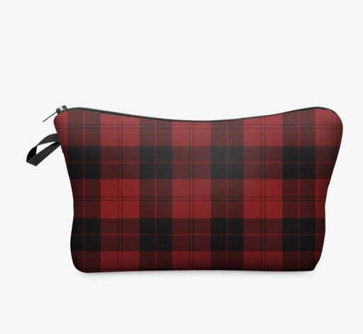 Trousse de maquillage rouge