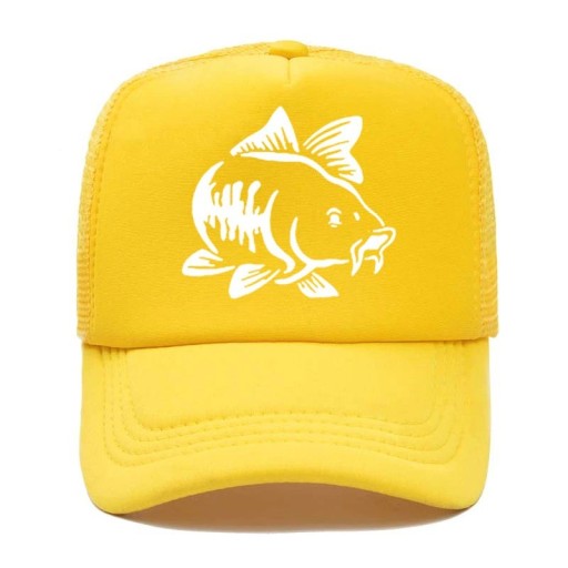 Trucker pet met vis T286