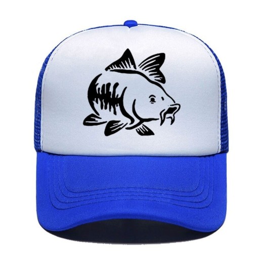 Trucker pet met vis T286