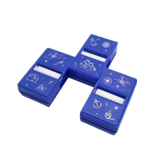 Truque de Mágica Lápis Quebrado 9 x 5 x 1 cm Design Pirata Reparação Mágica do Lápis Acessório Fácil para Crianças Iniciante Brinquedo Mágico Infantil