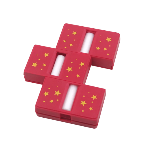 Trylletrick med knækket blyant 9 x 5 x 1 cm, reparation af trylleblyant, stjernedesign, børnelegetøj, nemt trylletrick til begyndere, klassisk