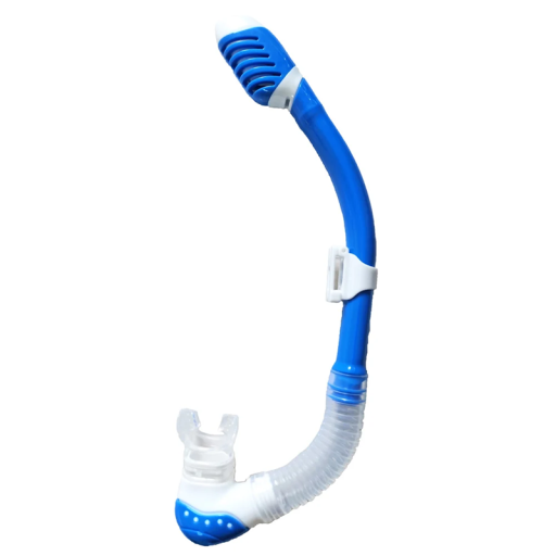 Tuba de plongée pour enfants avec soupape pour une respiration facile sous l'eau Haute qualité PC TPR et silicone Embout confortable Plongée en toute sécurité