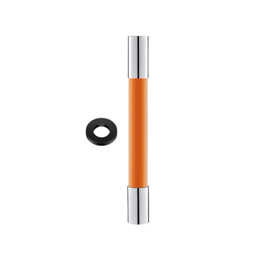 Tubo de extensão universal de 30 cm para torneira de água com condução flexível e proteção contra água a jato para cozinha e casa de banho