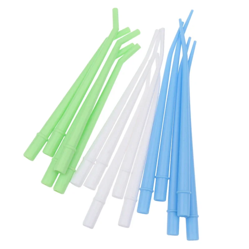 Tuburi de unică folosință pentru aspiratorul de salivă 25 buc Lățime 16 cm Cabinet stomatologic Echipamente stomatologice Instrumente dentare