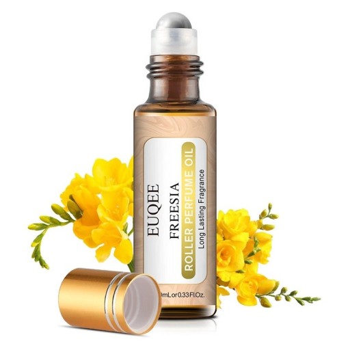 Tuoksuöljy roll-on-levityspallolla Eteerinen öljy iholle, diffuusoriin, aromaterapiaan Luonnollisella aromilla varustettu öljy 10 ml