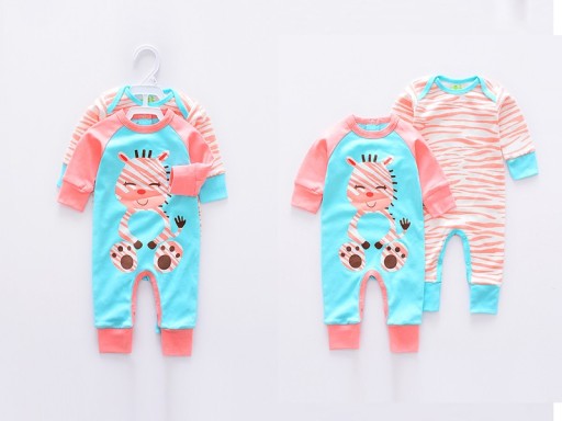 Tutina per neonati - Zebra - 2 pezzi