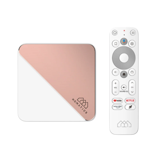TV box 4K Plus Android TV14 Amlogic S905X4 4GB DDR4 32GB eMMC Wifi6 BT5.0 Dolby Vision Atmos Netflix 4K Prime Video Chromecast