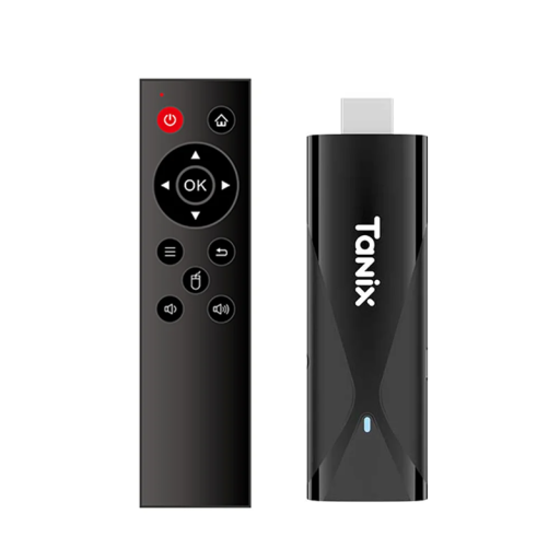 TV Stick Android 10.0 2GB RAM 16GB Memoria 4K WiFi Doppia 2.4G Tipo C HDMI Compatibile Mini Media Box MPEG WMV Compatto Dispositivo di Streaming
