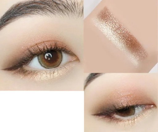 Tvåfärgad shimmer cream shadow Cream shadow stick Waterproof V197