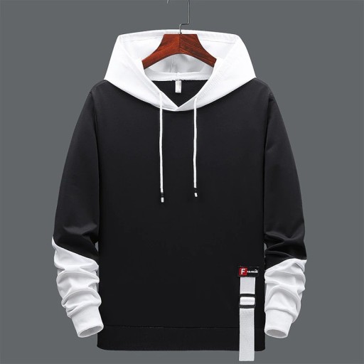 Tweekleurige sweatshirt voor heren F134