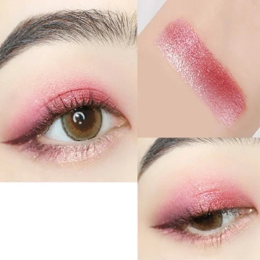 Two-Tone Shimmer Cream Eyeshadow Cream Eyeshadow Stick Waterproof
