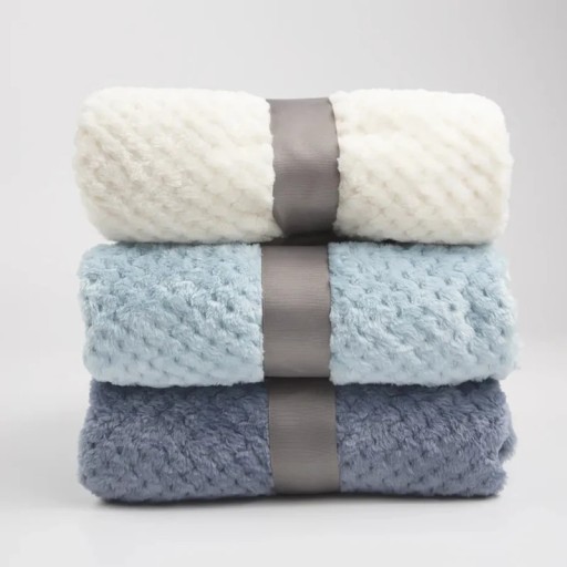 Tyk fleece-tæppe til baby 70x100 cm Farverigt isoleret tæppe Termotæppe til barnevogn og tremmeseng Til nyfødte