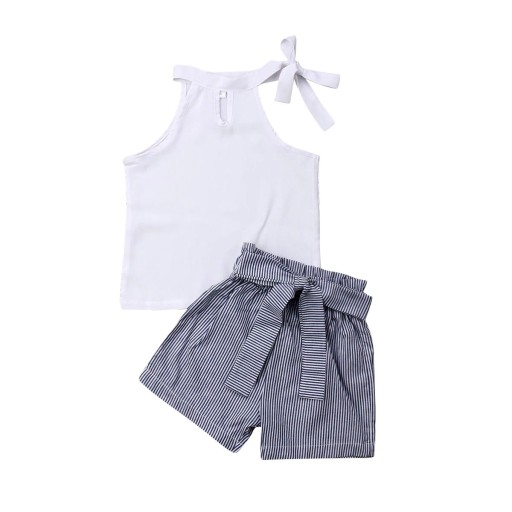 Tyttöjen toppi ja shortsit L1198