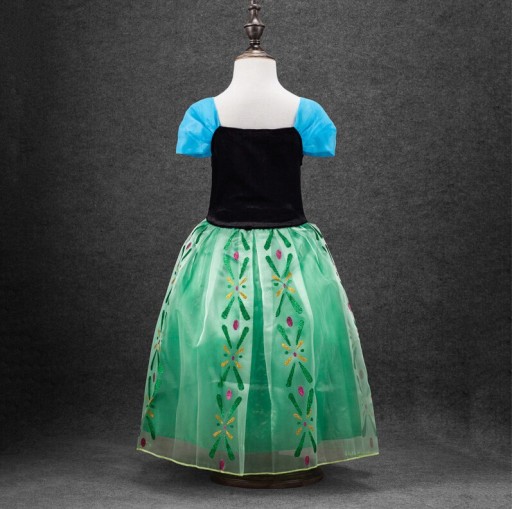 Tyttöjen värikäs mekko