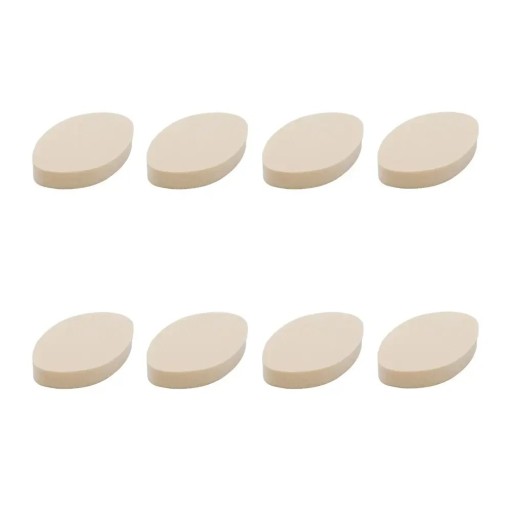 Übungsschwämme zur Wimpernvermessung 7,5 x 2 cm Wiederverwendbare Hilfsmittel für Wimpernverlängerung Augenformungstraining Kosmetisches Make-up