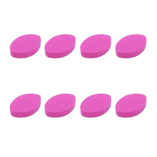 Übungsschwämme zur Wimpernvermessung 7,5 x 2 cm Wiederverwendbare Hilfsmittel für Wimpernverlängerung Augenformungstraining Kosmetisches Make-up