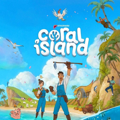 Účet na Steame pre Coral Island