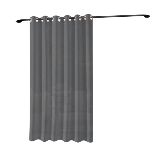 Udendørs vandtæt gardin med øjer, langt panel 137 × 274 cm, holdbart stof, til høj pergola, terrasse og balkon