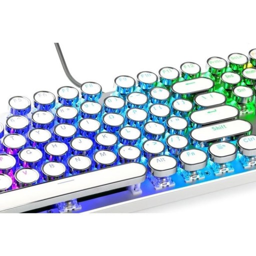 Udskiftelige runde tastaturtaster