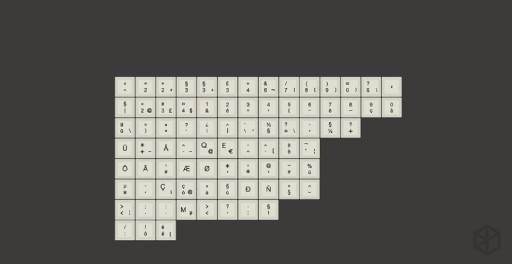 Udskiftelige taster til K385-tastaturet