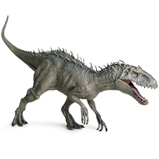 Uhyggelig dinosaurfigur 34 cm