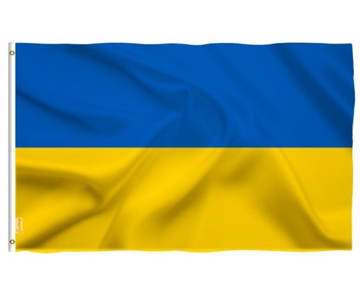 Ukrainsk flag 90 x 135 cm
