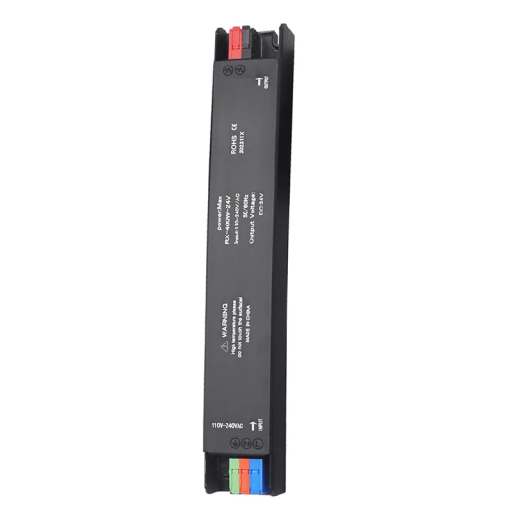 Ultra tenký LED transformátor 400W 12V Hliníkové pouzdro AC110–240V Vstup DC12V Výstup Napájecí zdroj pro osvětlení 232x40x24mm