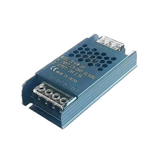 Ultra tynd strømtransformator 100W 12V DC 8,3A Aluminium kabinet LED belysning Adapter AC220V Dimensioner 139x50x24 mm