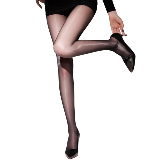 Ultradunne glanzende panty&#39;s Slanke pasvorm met een zijdezachte look Delicate panty&#39;s voor jurken en rokken Vormgevend en comfortabel ondergoed