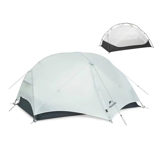 Ultraleger tente pour 1 personne 210 x 135 x 100 cm en nylon 15D résistant Tente de randonnée trois saisons pour les excursions à pied