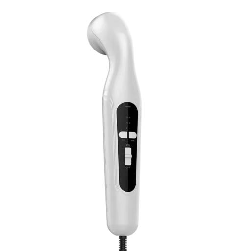 Ultralydd fysioterapeutisk apparat 1 MHz 3 intensitetsniveauer 20 cm IPX7 EU stik hvid håndholdt massager til ledsmerter og muskelsmerter