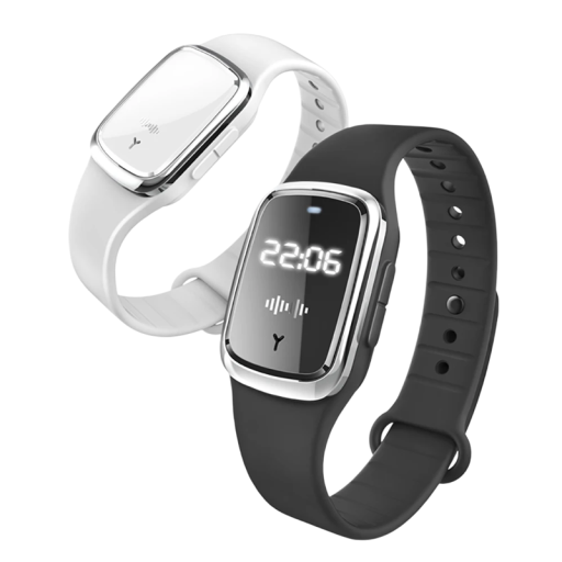 Ultralydsafvisende armbånd mod myg med digitale ure 25 cm x 3,1 cm Insektbeskyttelse Udendørs rejser