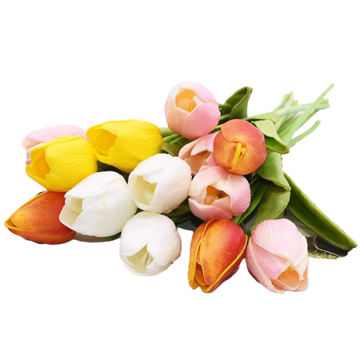 Umělé tulipány 10 ks