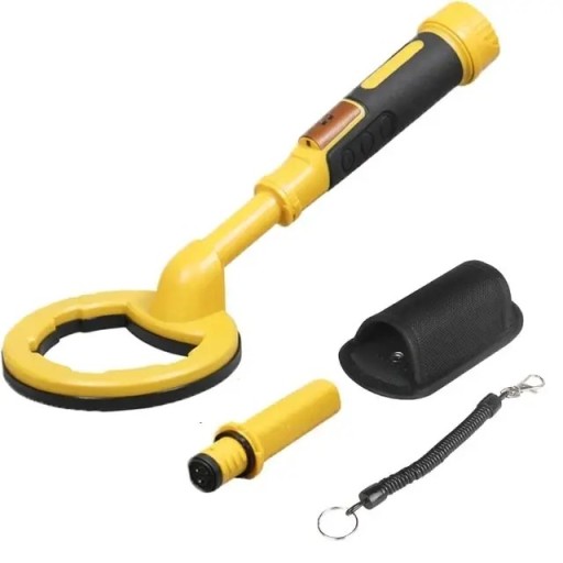 Underwater Metal Detector IP68 to a Depth of 30 m, 360° Detection, Vibration and Sound, Built-in Flashlight, Automatic Shut-off, Range 6–7 cm