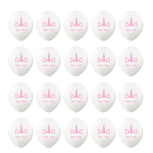 Unicorn Balloons - 20 Pieces