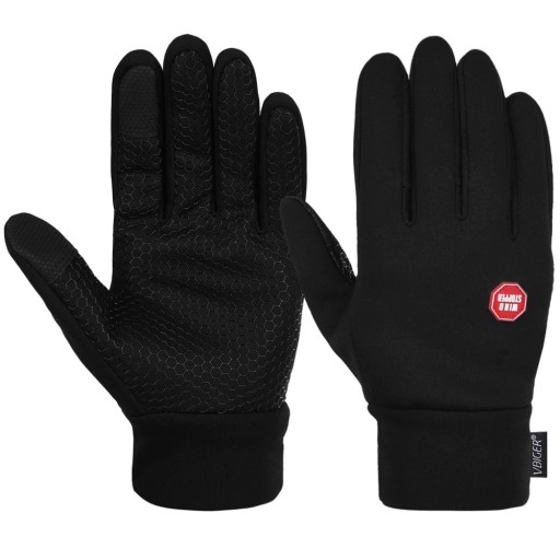 Unisex antypoślizgowe rękawiczki - czarne