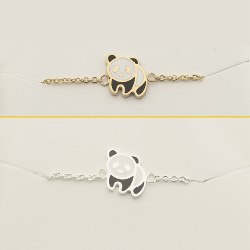 Unisex armband met panda J1633